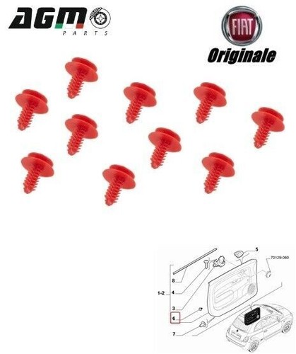 Kit perno pannello interno - 10,